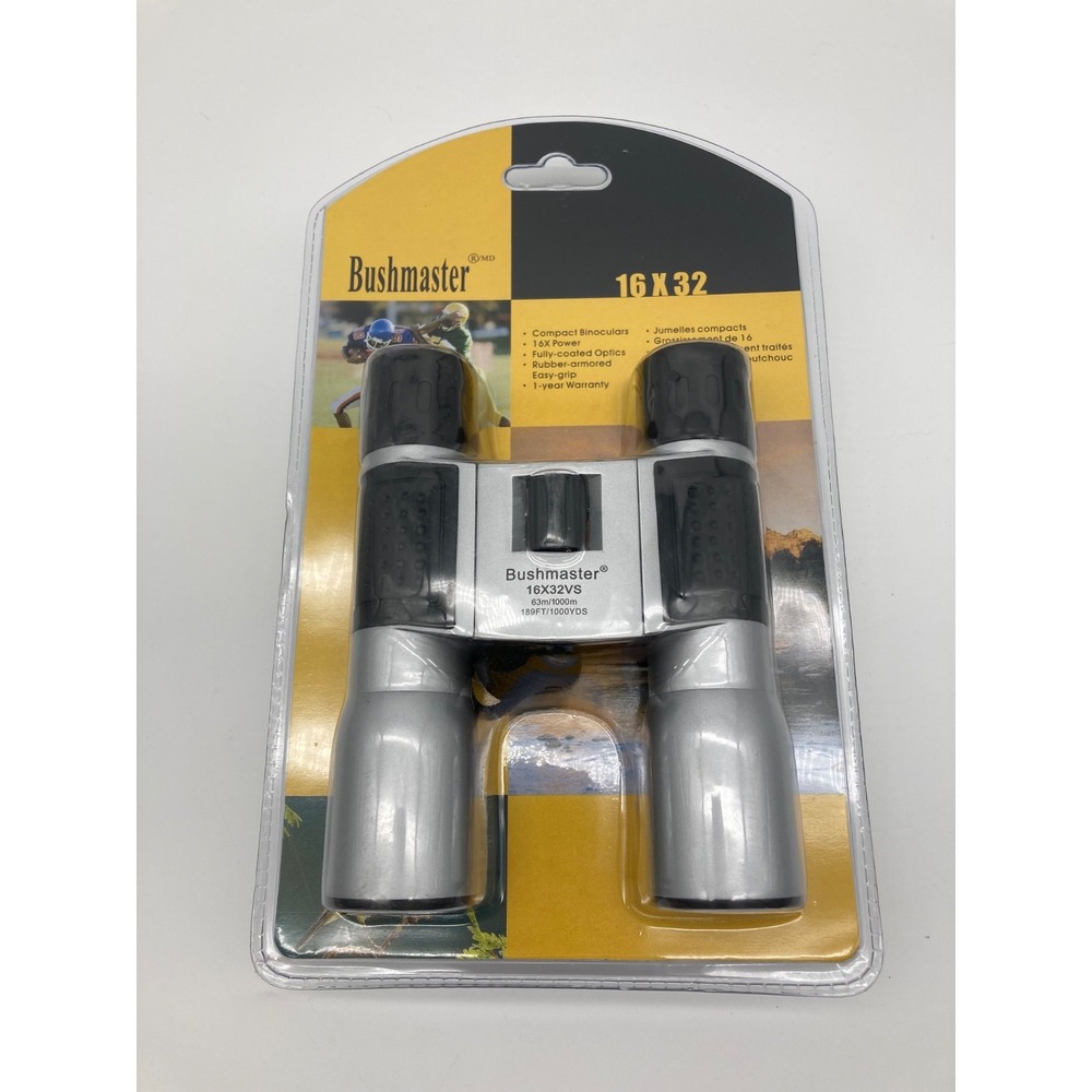 Bushmaster 16x32VS Compact Binoculars 16X Power Rubber Armored Sealed New